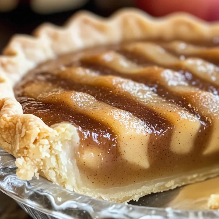 Apple Butter Pie