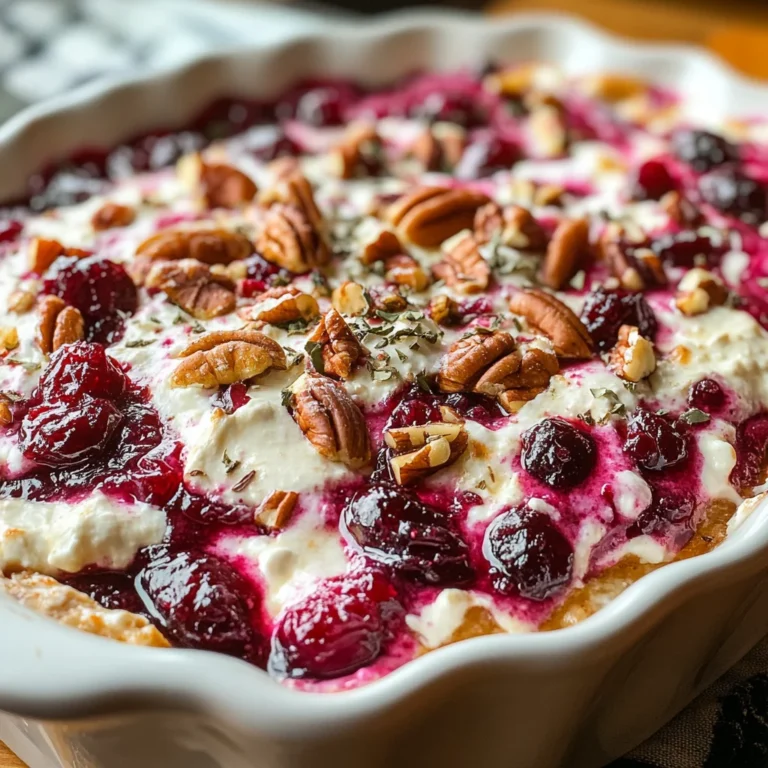 Baked Cranberry Cream Cheese Dip