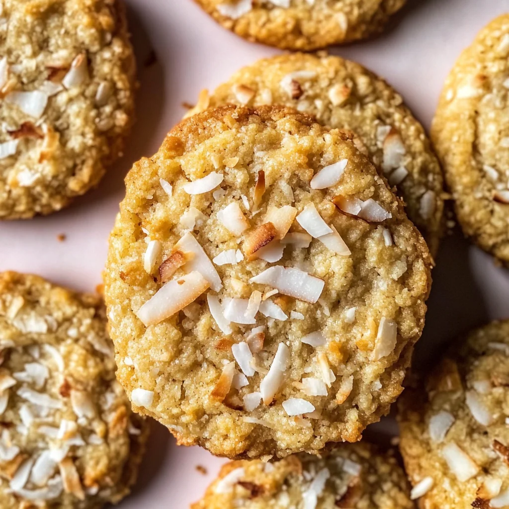 Chewy Coconut Cookies