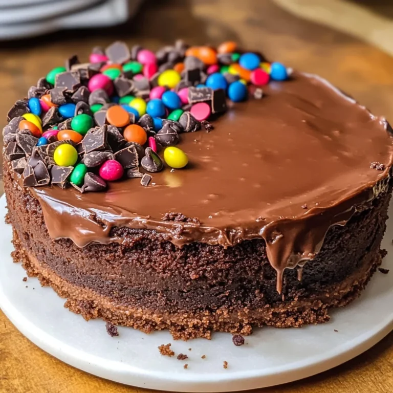 Cosmic Brownie Cheesecake