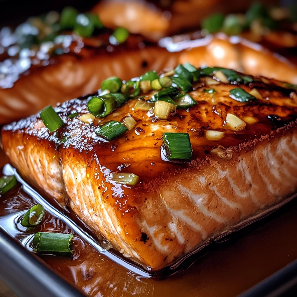Crispy Honey Garlic Glazed Salmon Recipe