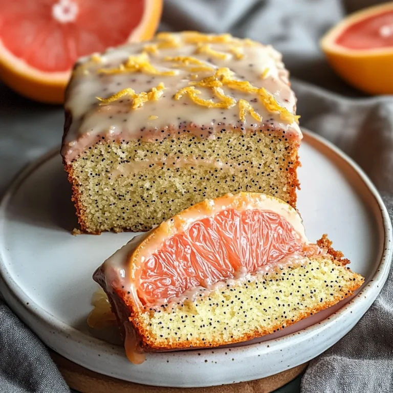 Grapefruit Poppy Seed Cake: An Incredible Ultimate Citrus Delight