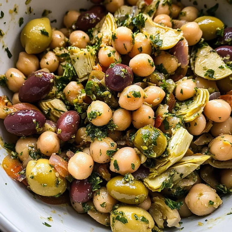 Marinated Za'atar Bean Salad