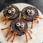 Oreo Spider Halloween Cookies