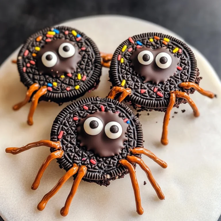 Oreo Spider Halloween Cookies