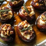 Roasted Stuffed Dates