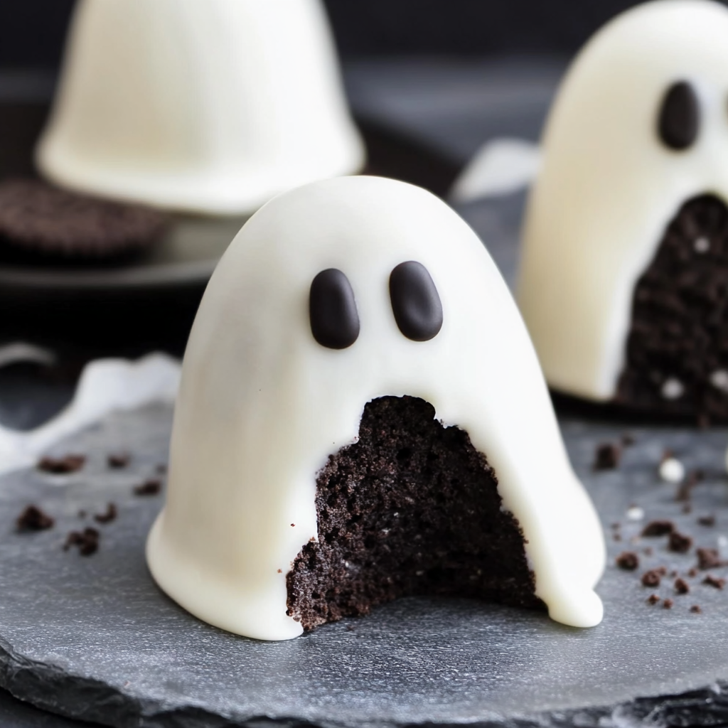 Ghost OREO Ball Truffles