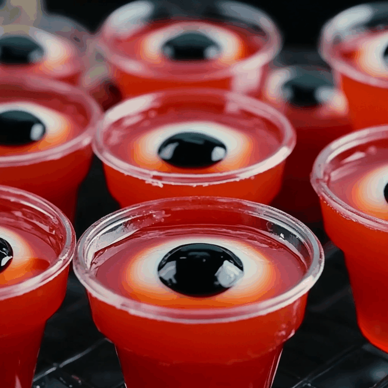 Halloween Eyeball Jello Shots