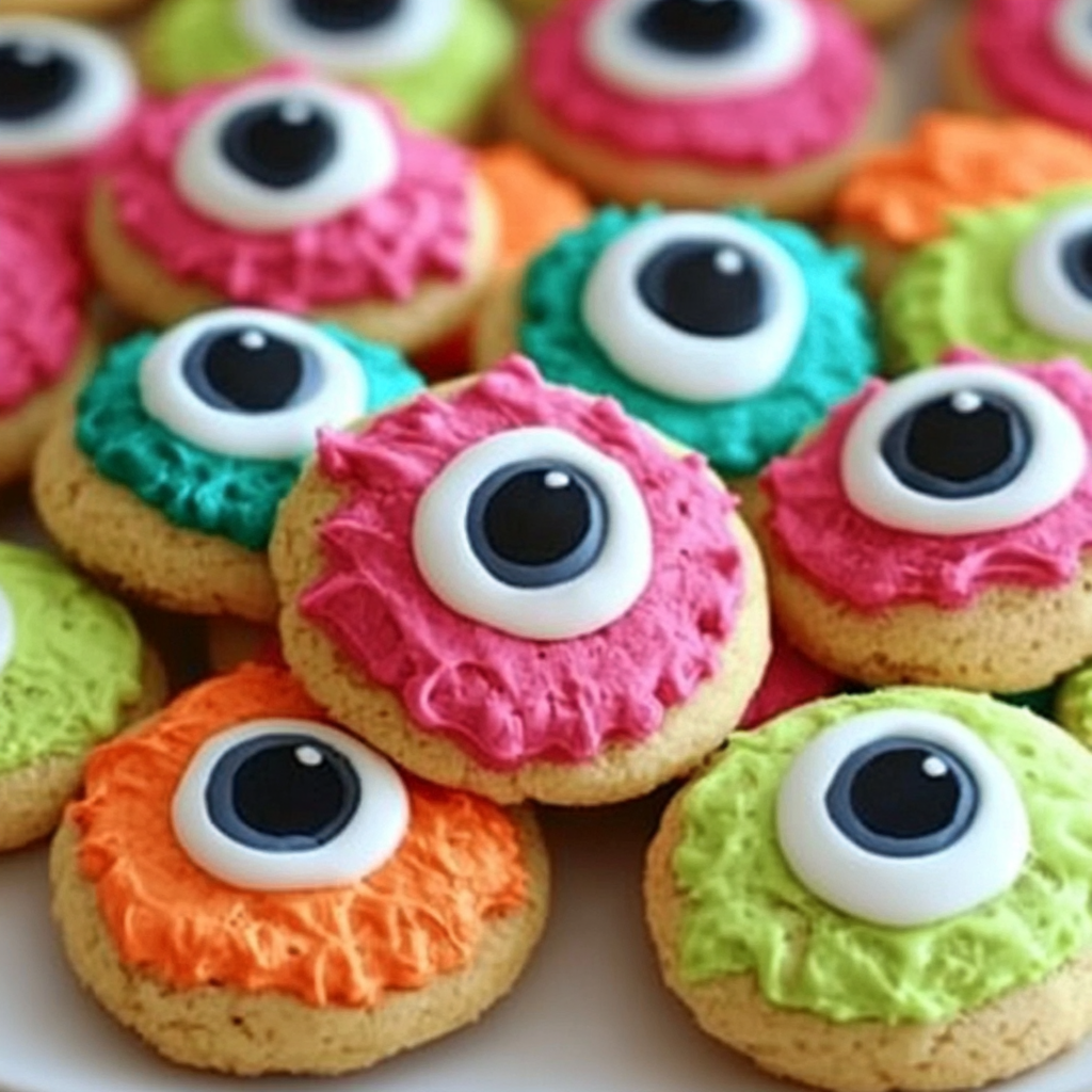Monster Eye Cookies
