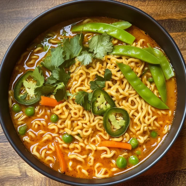 20 Minute Vegan Curry Ramen