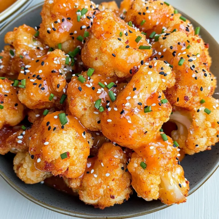 Baked Bang Bang Cauliflower