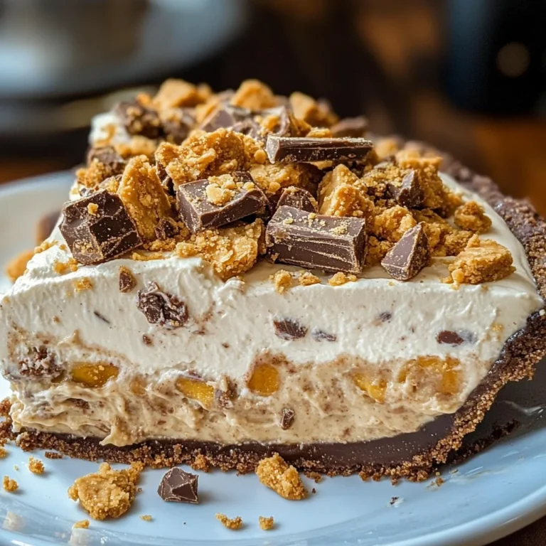 Butterfinger Pie