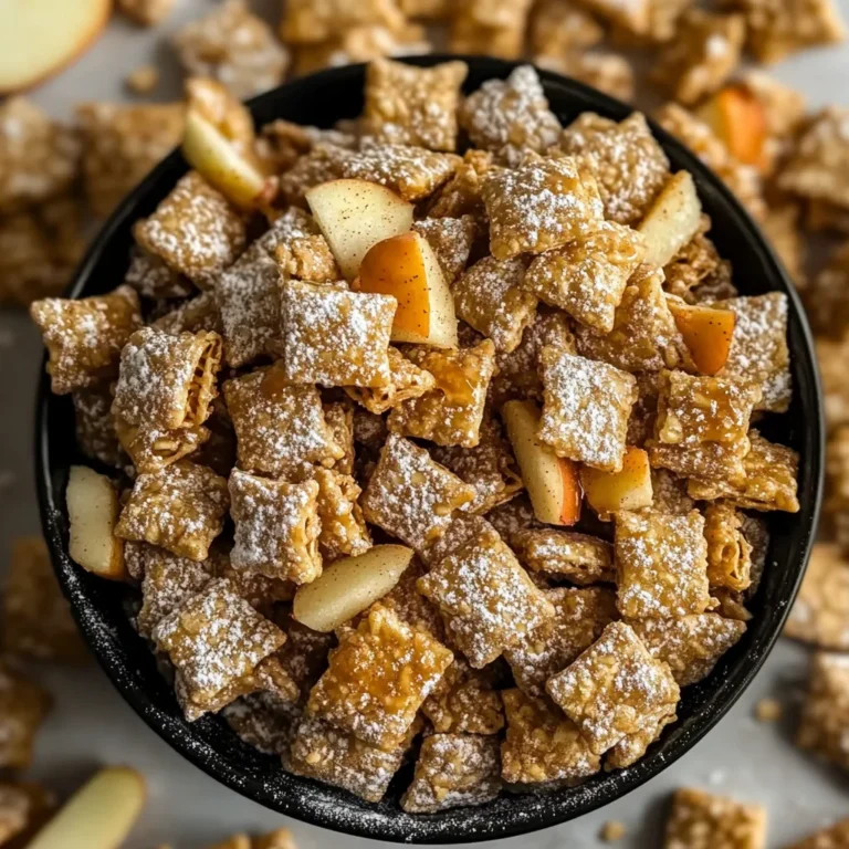 Caramel Apple Puppy Chow – Sweet, Crunchy & Irresistible