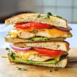 Chicken Avocado Melt Sandwich