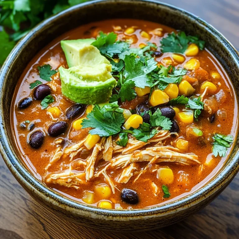 Chicken Enchilada Soup