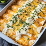 Chicken Enchiladas with Sour Cream White Sauce