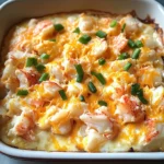 Chinese Baked Lobster and Crab Casserole