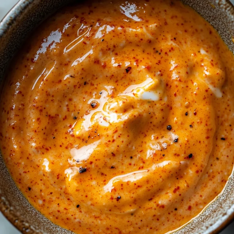 Chipotle Sauce with Garlic and Sour Cream