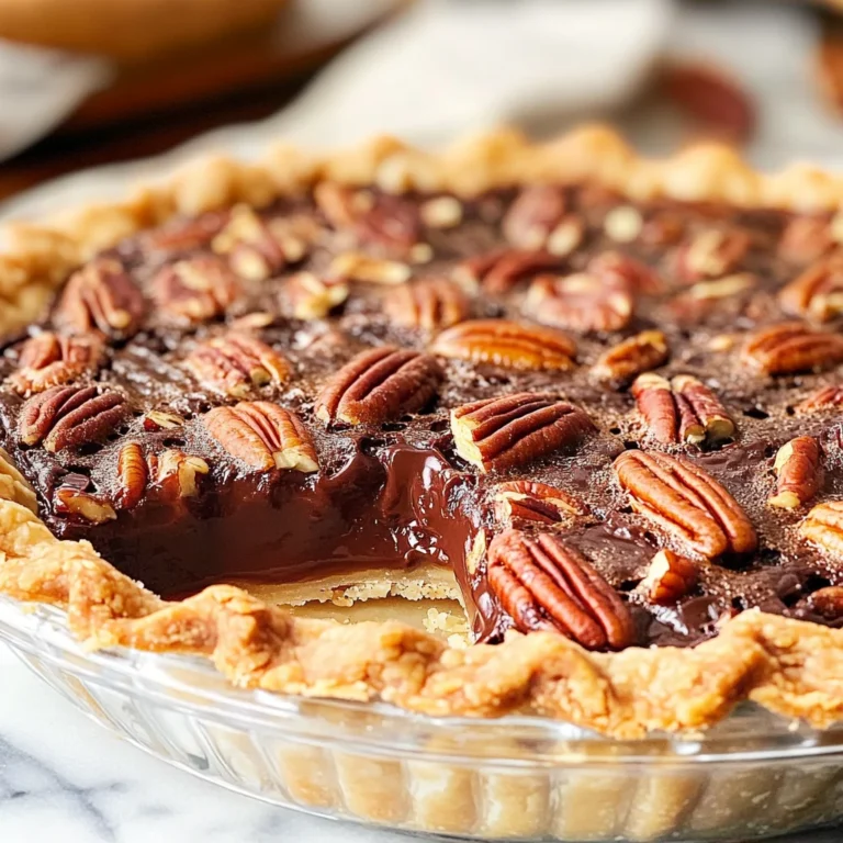 Chocolate Pecan Pie