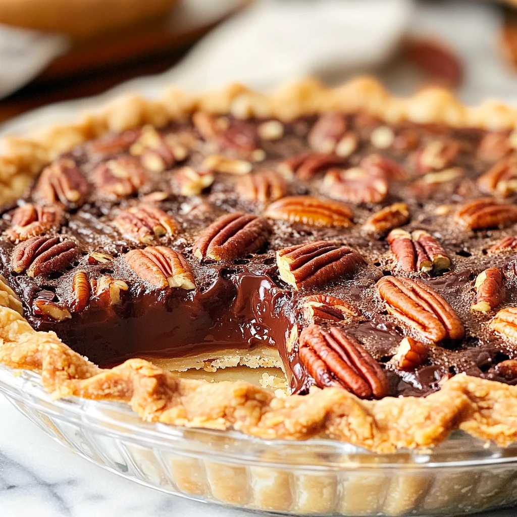 Chocolate Pecan Pie