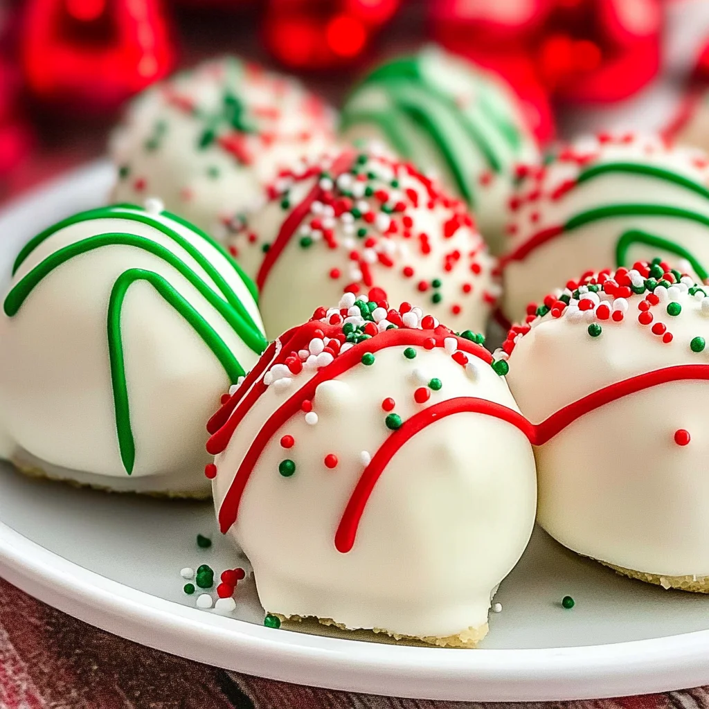 Christmas Tree Cake Truffles with Little Debbies cakes