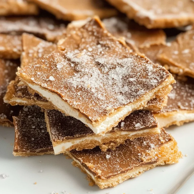 Churro Saltine Toffee