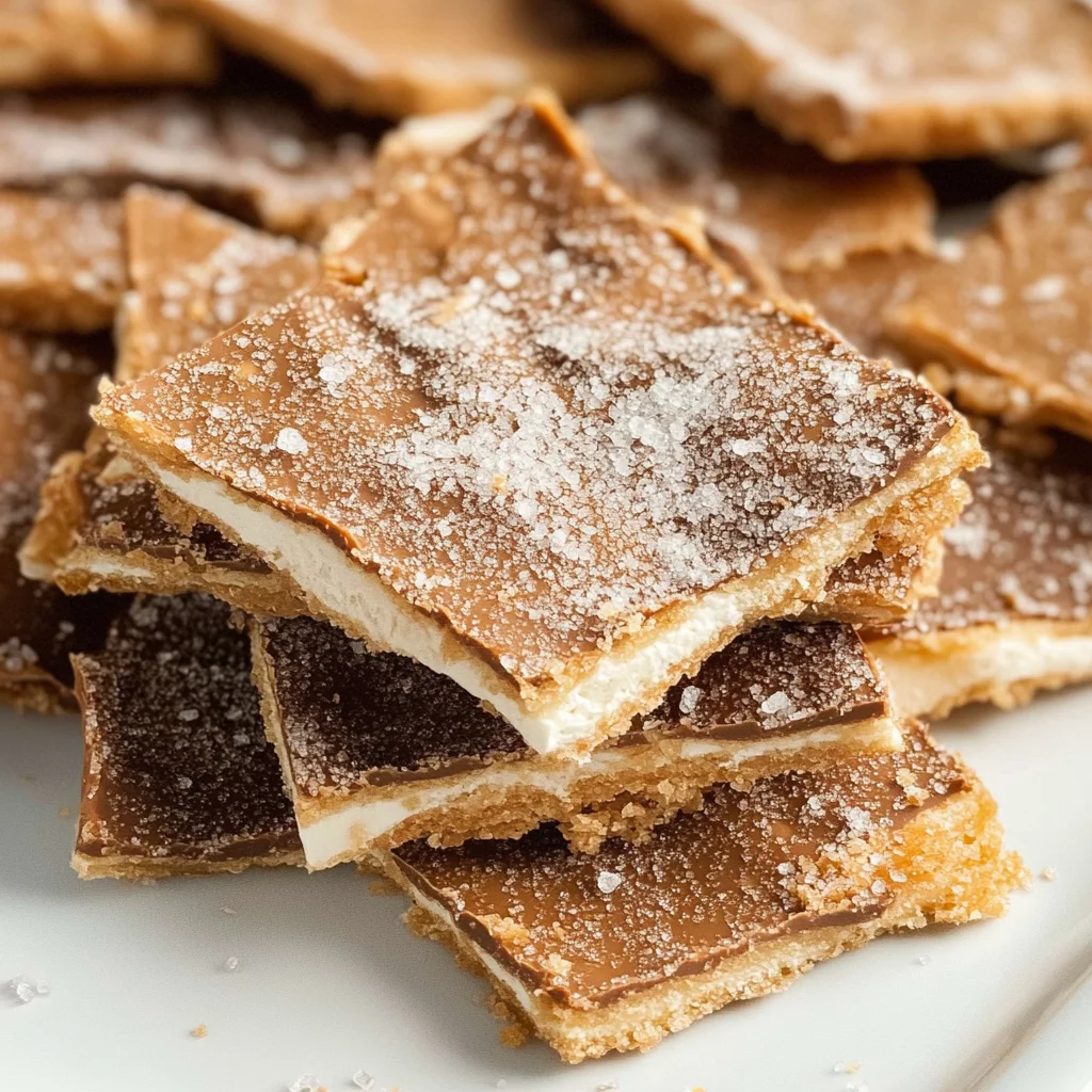 Churro Saltine Toffee