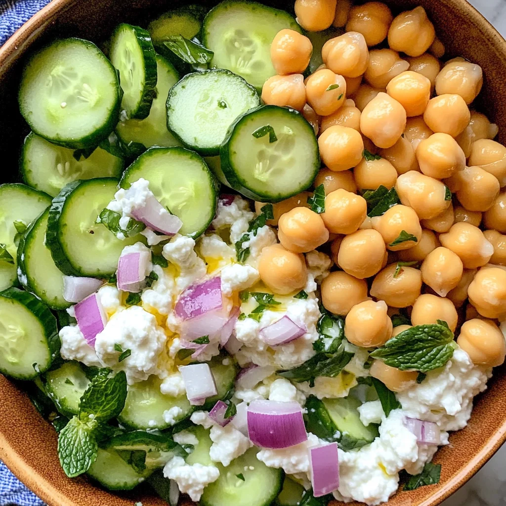 Cottage Cheese and Chickpea Salad: A Refreshing and Protein-Packed Delight