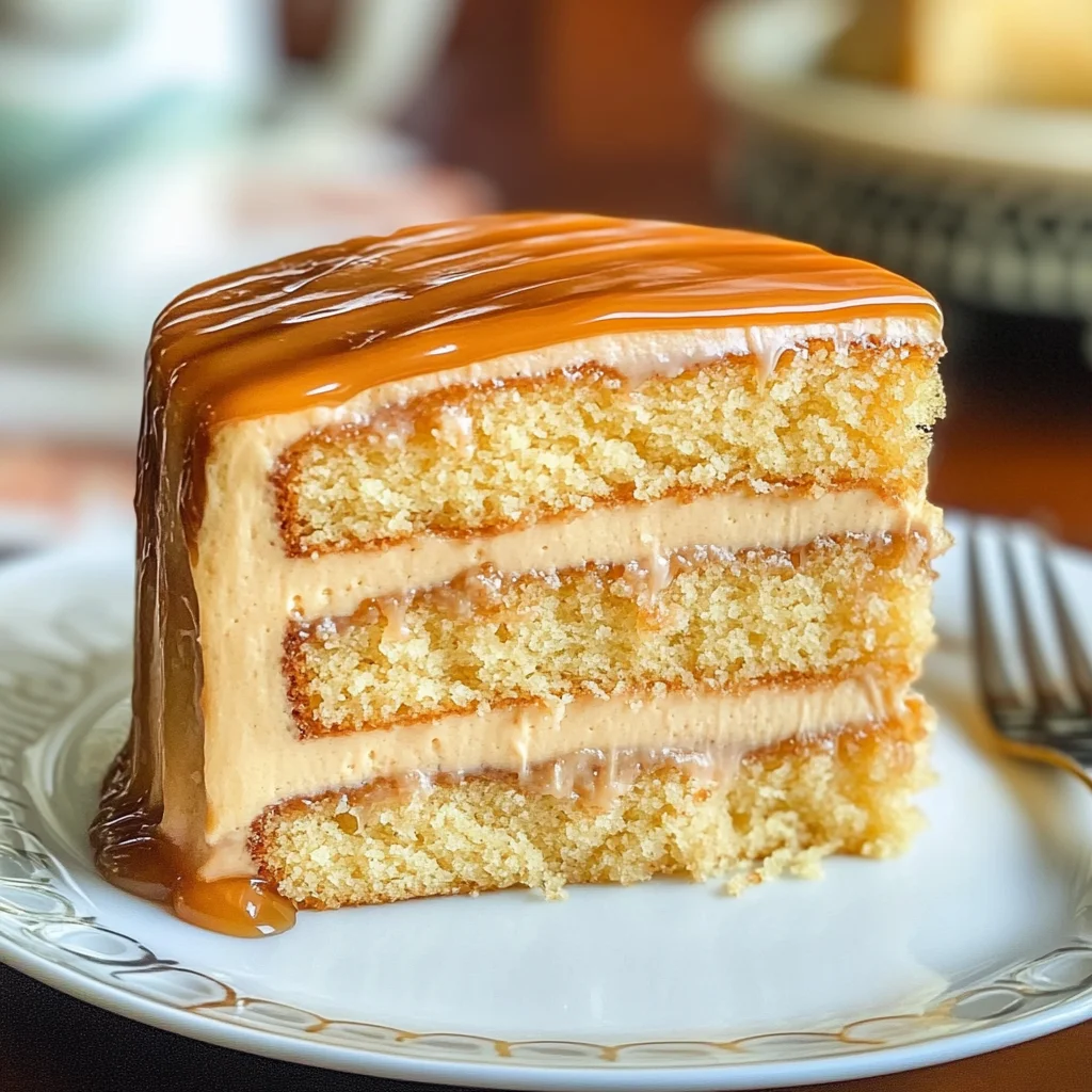 Creamy Caramel Cake