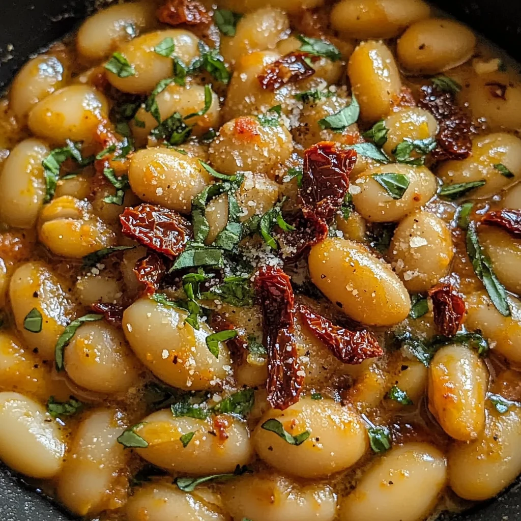 Creamy Tuscan Marry Me Butter Beans