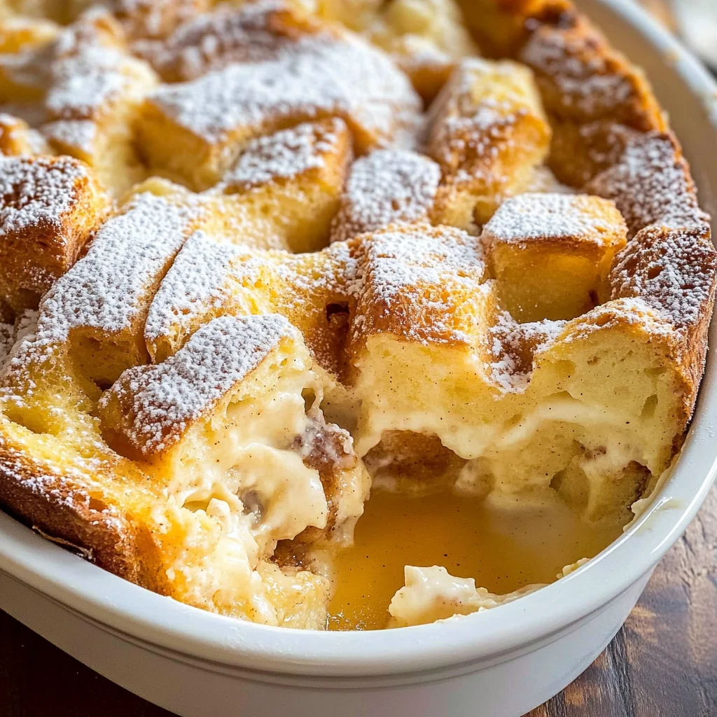 Eggnog Bread Pudding