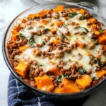 Ground Turkey Sweet Potato Casserole