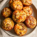 High-Protein Pancake Sausage Mini Muffins