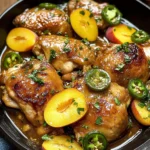 Jalapeno Peach Chicken