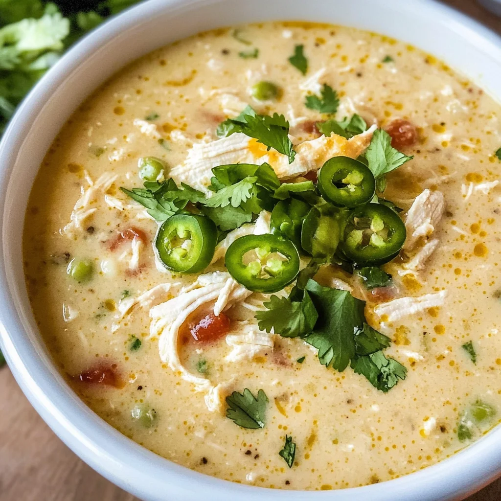 Keto White Chicken Chili