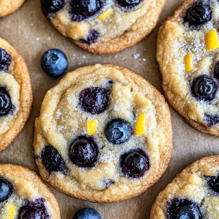 Lemon Blueberry Cookies Recipe