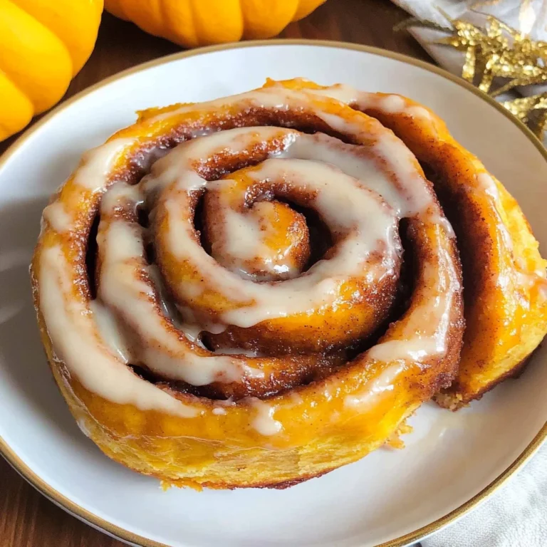 Pumpkin Cinnamon Rolls