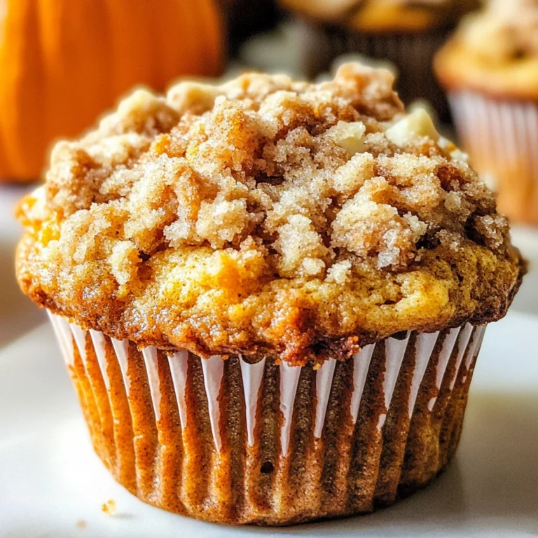Pumpkin Streusel Muffins