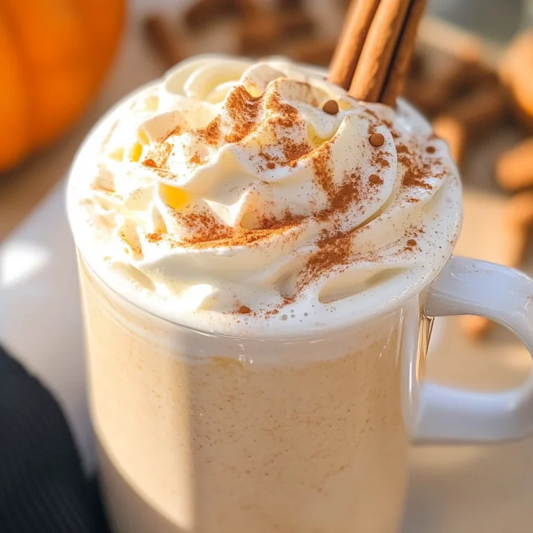 Pumpkin White Hot Chocolate