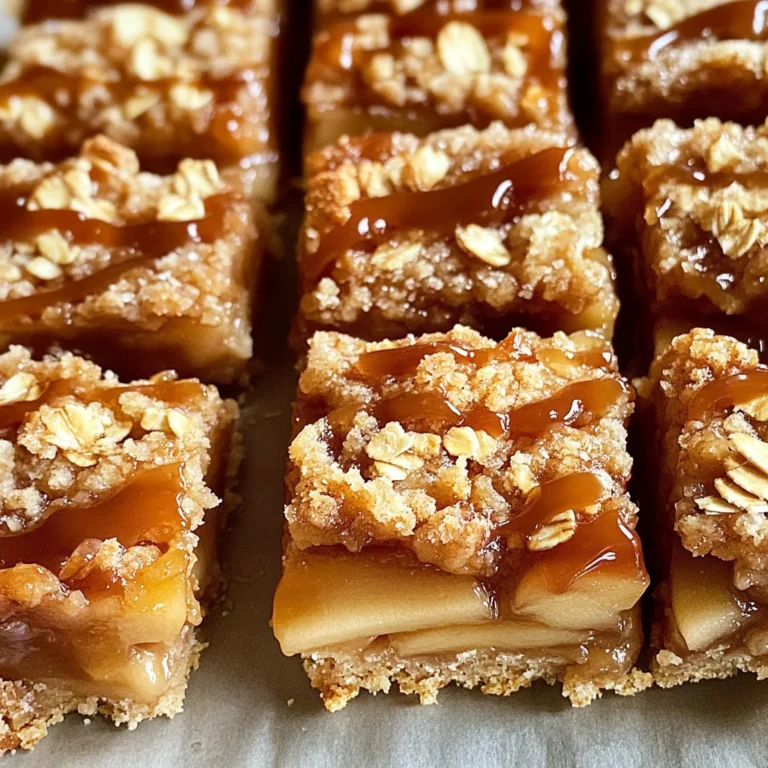 Salted Caramel Apple Pie Bars