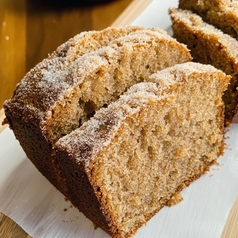 Spiced Apple Cider Donut Loaf