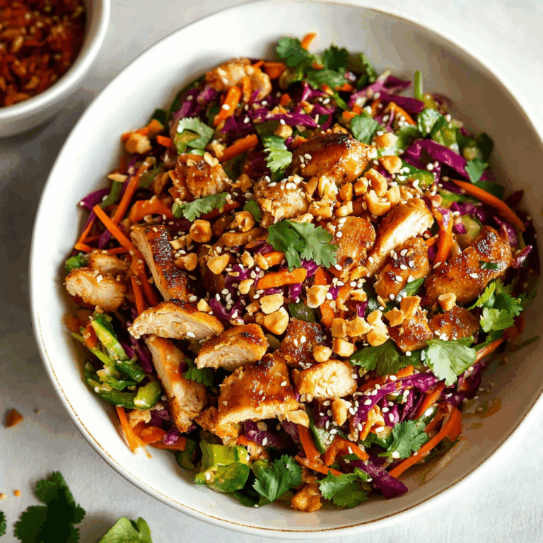 Asian Chicken Crunch Salad: A Delightful Culinary Experience