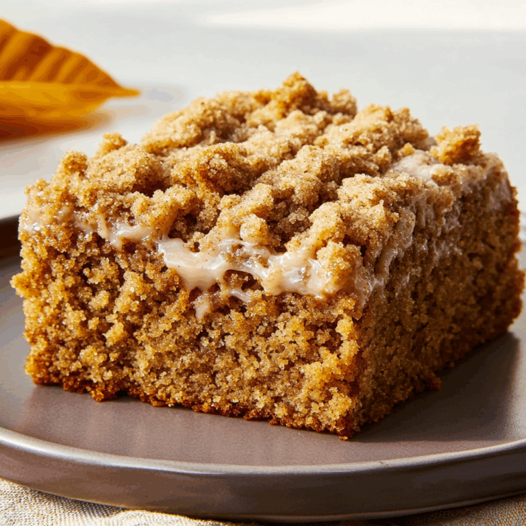 Pumpkin Spice Crumb Cake
