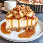Apple Crisp Cheesecake