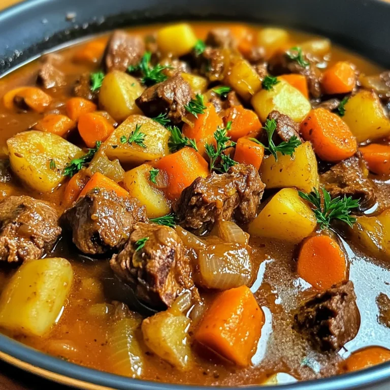 Autumn Harvest Beef Stew: An Incredible Essential Recipe for Fall