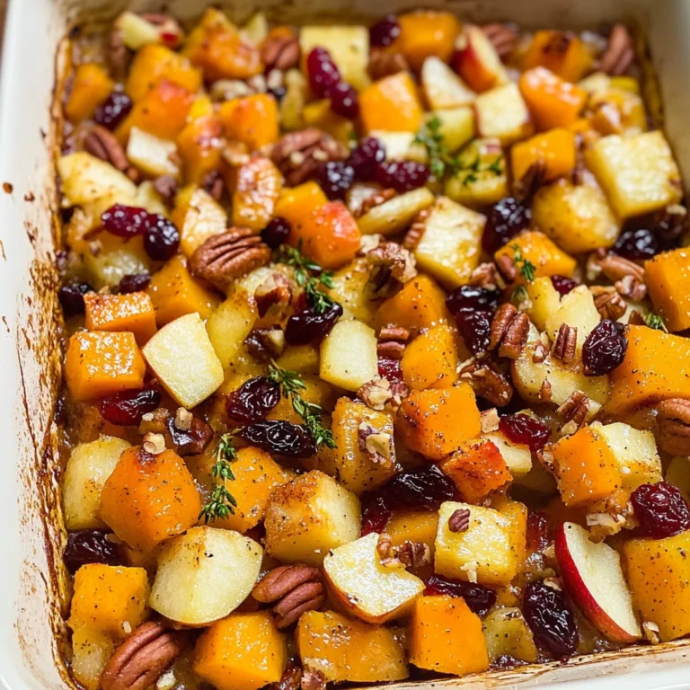Butternut Squash Apple Bake