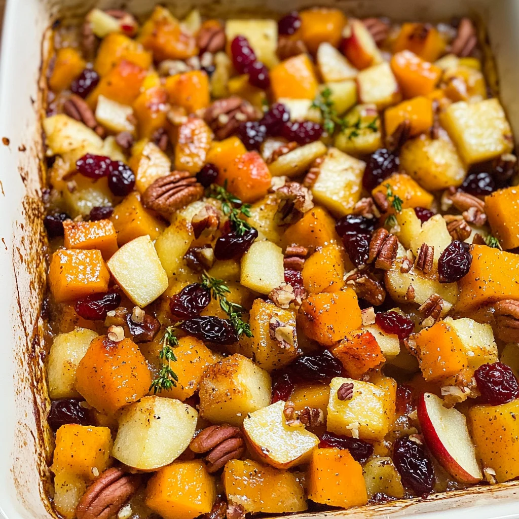 Butternut Squash Apple Bake