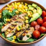 Cilantro Lime Grilled Chicken Salad