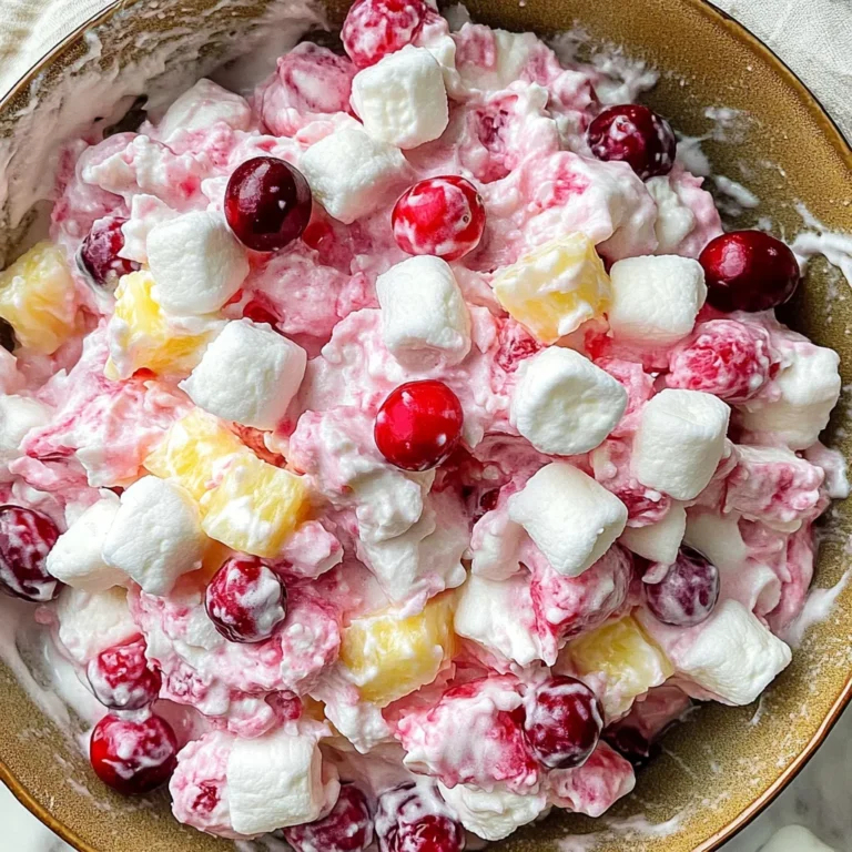 Cranberry Fluff Salad Recipe