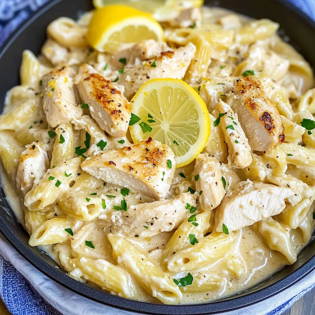 Creamy Lemon Chicken Pasta